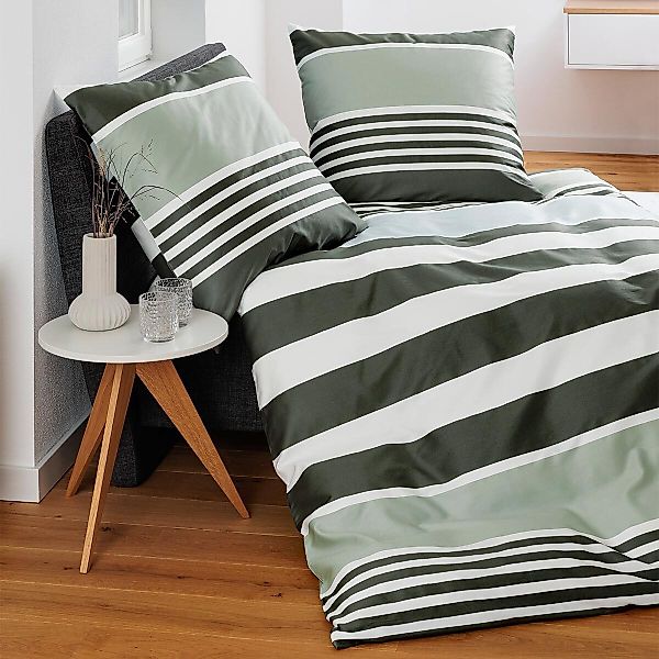 Janine Bettwäsche Davos, Biber, 2 teilig günstig online kaufen