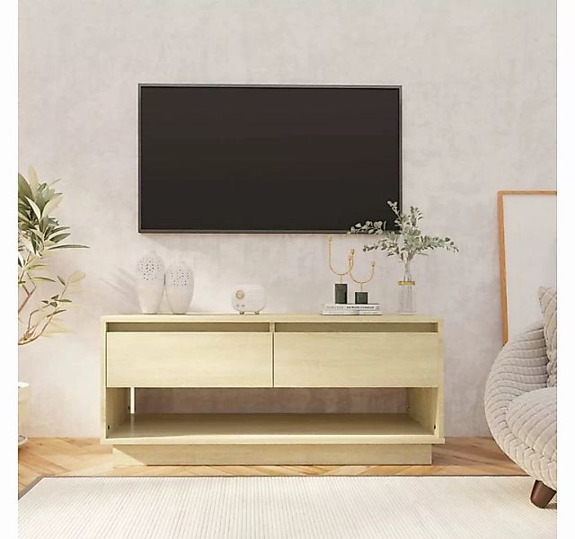 furnicato TV-Schrank Sonoma-Eiche 102x41x44 cm Holzwerkstoff günstig online kaufen