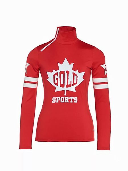 Goldbergh Langarmshirt Goldbergh W Maple Leaf Ski Pully Damen günstig online kaufen