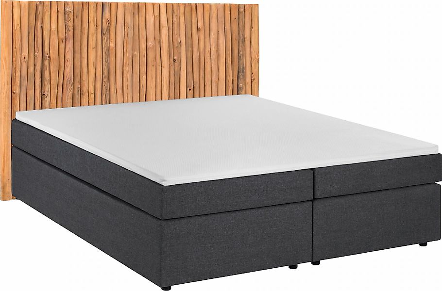 SIT Boxspringbett Mit Kopfteil aus Ästen günstig online kaufen