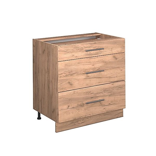 Vicco Unterschrank Fame-Line, Goldkraft Eiche/Goldkraft Eiche, günstig online kaufen