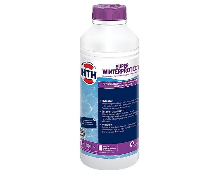 HTH Poolpflege Super Winterprotect 1 Liter Wintermittel Algezid präventiv s günstig online kaufen