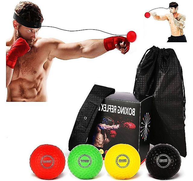XDeer Lernspielzeug Reflexball,Box-Trainingsball Set,Boxing Reflexball, Ide günstig online kaufen