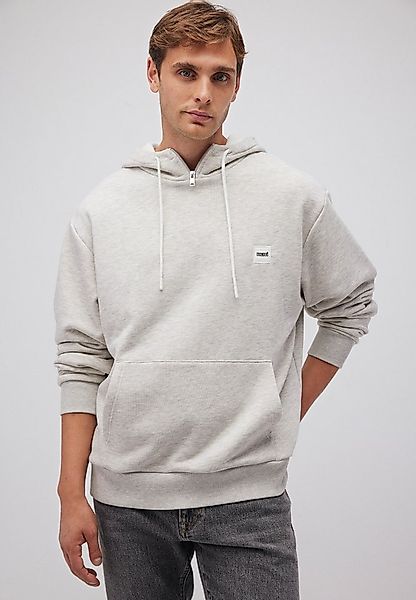 Mavi Kapuzenpullover HALF ZIP HOODIE Hoodie mit Logo und Reißverschluss günstig online kaufen