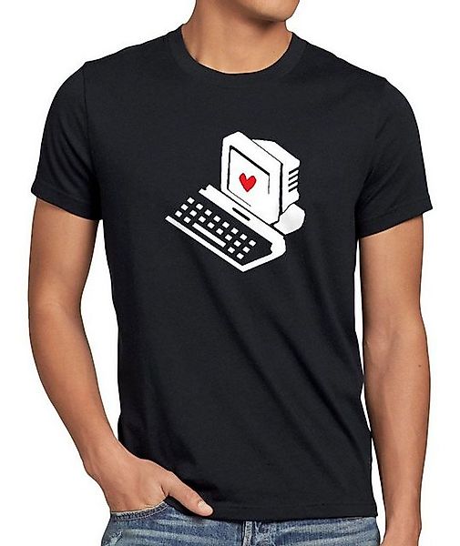 style3 T-Shirt Computer Love Sheldon PC Mac Herz Nerd Retro the big bang th günstig online kaufen