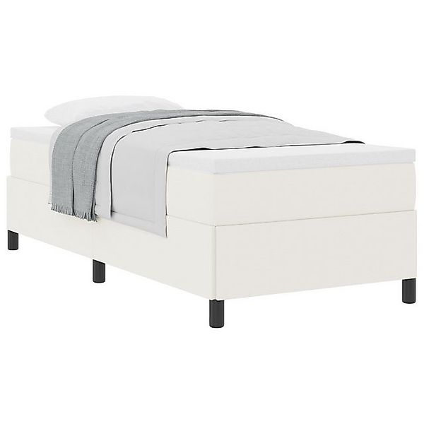 vidaXL Bett Bettgestell Creme 80x200 cm aus Cordstoff (1-tlg) günstig online kaufen