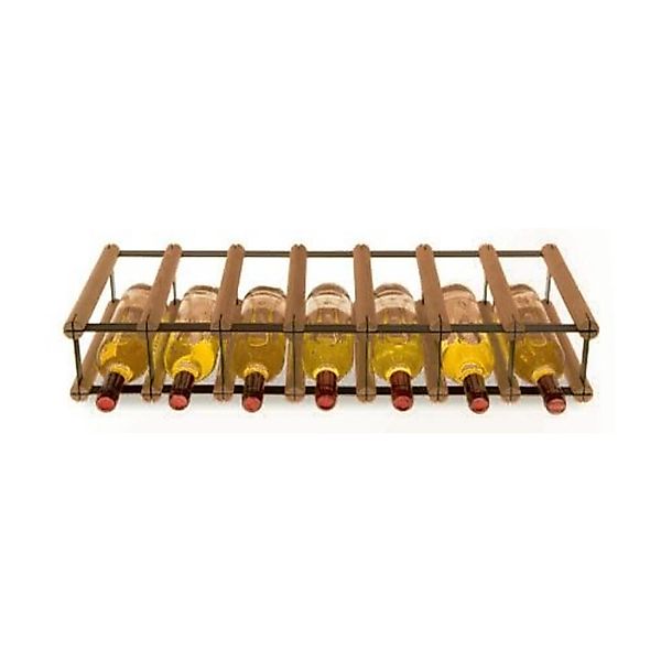 PROREGAL Modulares Weinregal Vinotega Mod Metal HxBxT 12,5 x 72,5 x 24,5 cm günstig online kaufen