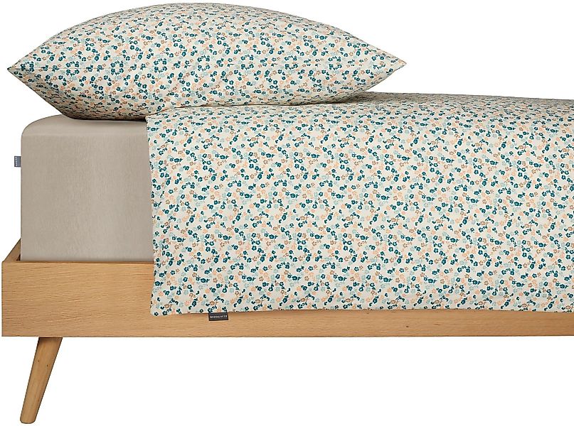 Schiesser Bettwäsche »Ditsy aus weicher Baumwolle mit dezentem Millefleur-M günstig online kaufen