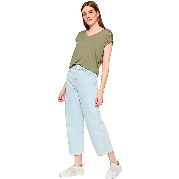 Pieces Billo Einfarbiges T-shirt Mit Kurzen Ärmeln XL Deep Lichen Green günstig online kaufen