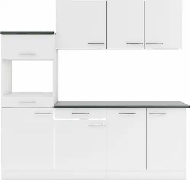 OPTIFIT Küche »Bella« Breite 210 cm, wahlweise mit E-Geräten günstig online kaufen