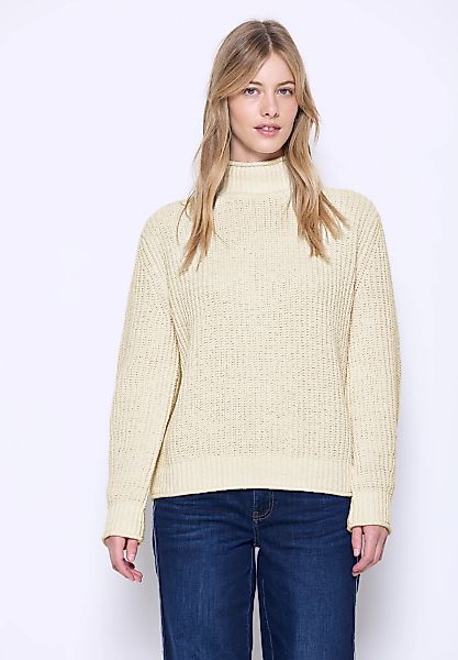 STREET ONE STUDIO Strickpullover, aus softem Materialmix günstig online kaufen