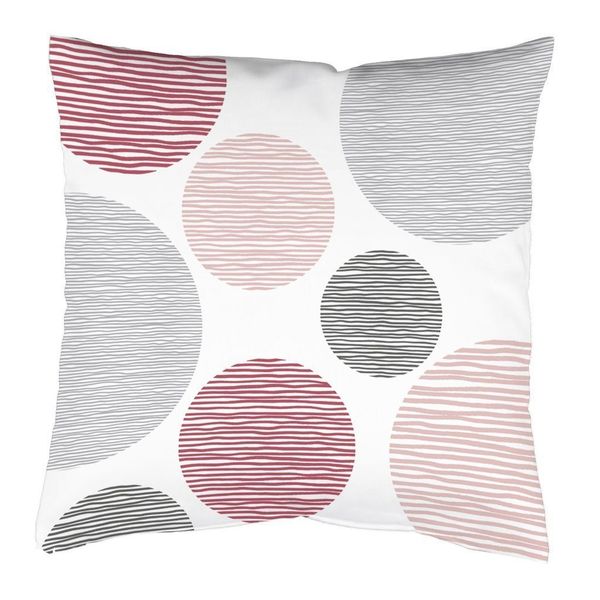 Home Basics Gardine Kissenhülle BORDEN samt, günstig online kaufen