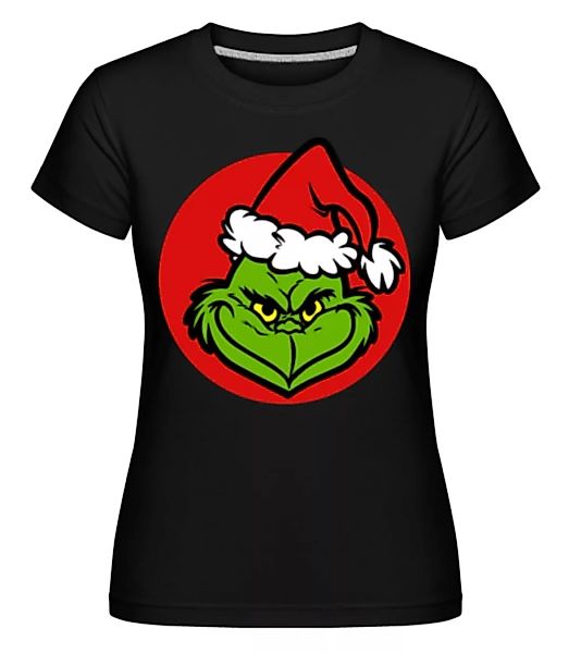 Grinch Face 3 · Shirtinator Frauen T-Shirt günstig online kaufen