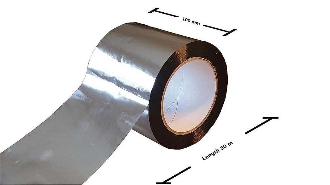 varivendo Dampfsperrklebeband Alu Polypropylen Klebeband 100mm günstig online kaufen