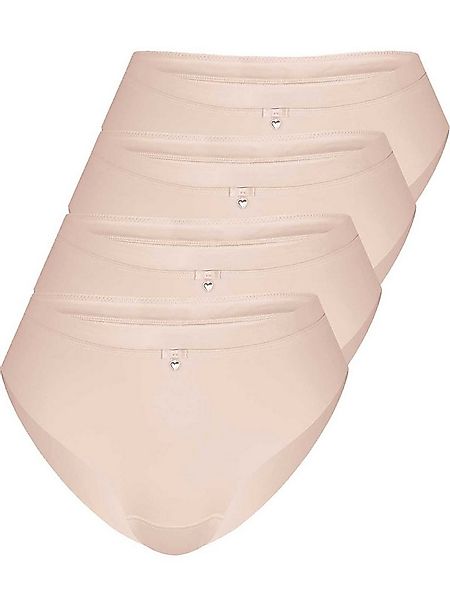 Sassa Bikinislip 4er Sparpack Slip CLASSIC LOOK (Spar-Set, 4-St) Zwickel günstig online kaufen