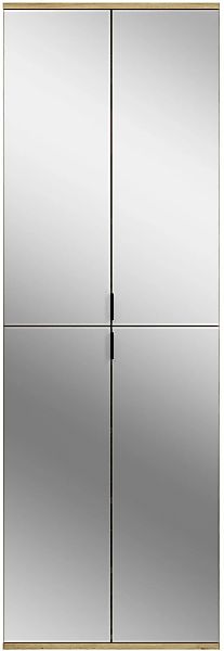 Home affaire Garderoben-Set "Trondheim, 91 cm, best. aus 2 Schränken, 6 Spi günstig online kaufen