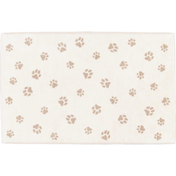 Cawö Badematten WE LOVE DOGS Paws 6247 - Farbe: natur/beige - 33 - 50x80 cm günstig online kaufen