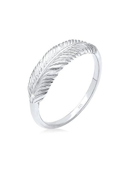 Elli Fingerring Silberring Feder 925 Sterling Silber günstig online kaufen