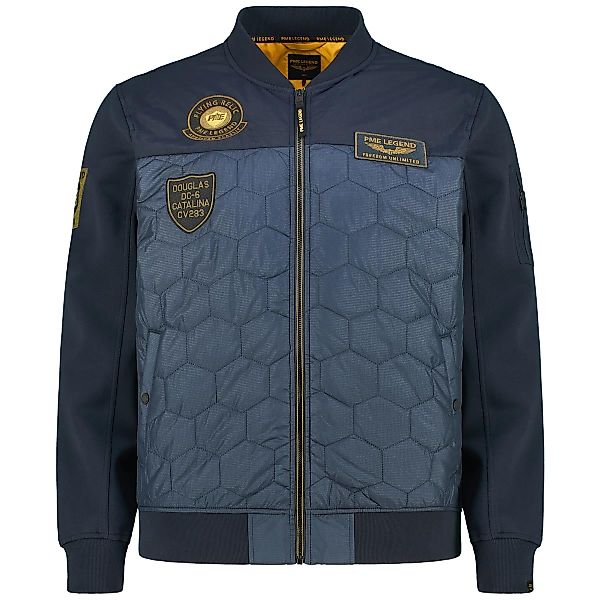 PME LEGEND Blouson mit Stepp-Einsatz Farbe dunkelblau Größe: 4XL günstig online kaufen