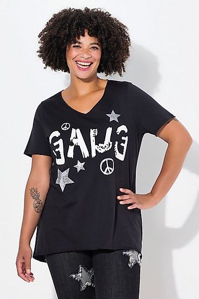 Angel of Style T-Shirt T-Shirt A-Linie "Gang"-Schriftzug günstig online kaufen