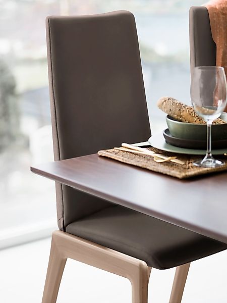 Stressless Polsterstuhl "Laurel" () High Back, Größe M, mit abgerundeten Be günstig online kaufen