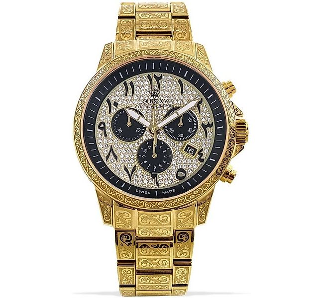 LOUIS XVI Quarzuhr Louis XVI LXVI1096 Palais Royale Arabic Chronograph Herr günstig online kaufen