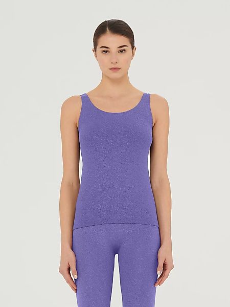 Wolford - Shiny Top Sleeveless, Frau, ultra violet/light aquamarine, Größe: günstig online kaufen