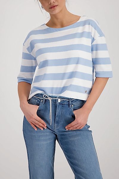 Monari Sweatshirt "Sweatshirt Basic Ringel", Regular fit mit Streifen günstig online kaufen