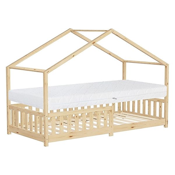 ML-DESIGN Spielbett Hausbett Kinderbett inkl. Lattenrost günstig online kaufen
