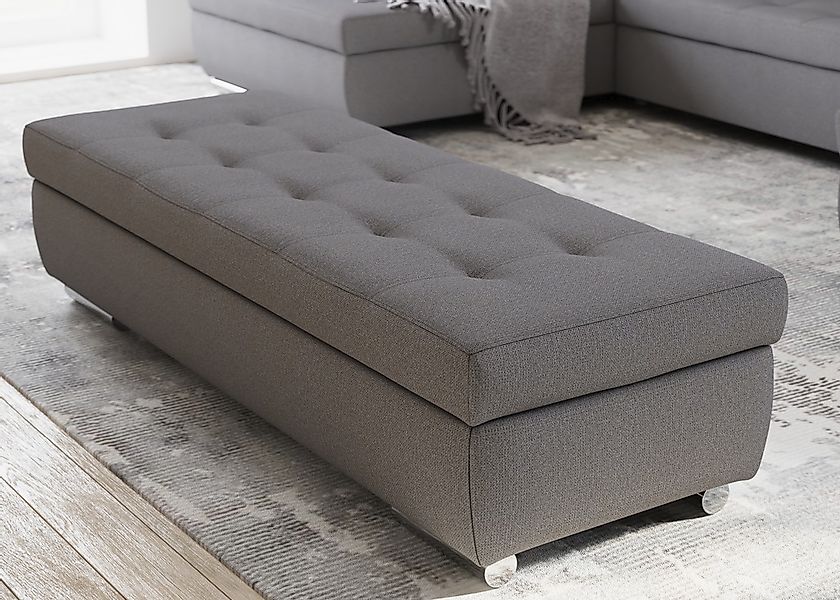 DOMO collection Hocker "Treviso XXL: B/T/H: 161/60/41 cm" mit Stauraum, auc günstig online kaufen