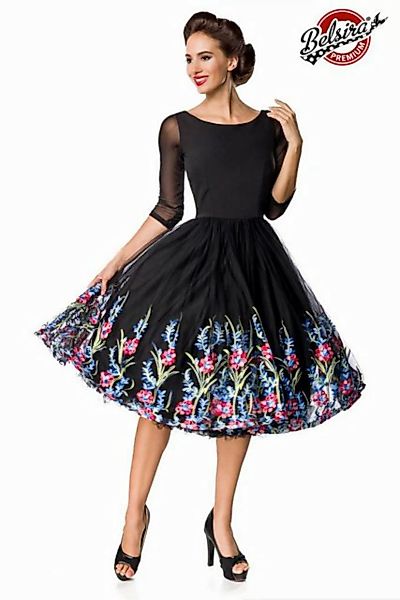 BELSIRA Trachtenkleid Belsira - Premium besticktes Swing-Kleid - (2XL,3XL,4 günstig online kaufen