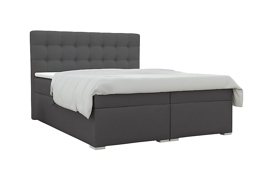 Deine Möbel 24 Boxspringbett CLAUDIA Boxbett günstig online kaufen