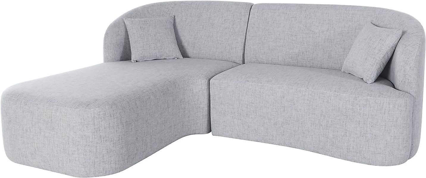 LeGer Home by Lena Gercke Ecksofa "Dilara L-Form", gerundete Rückenlehne un günstig online kaufen