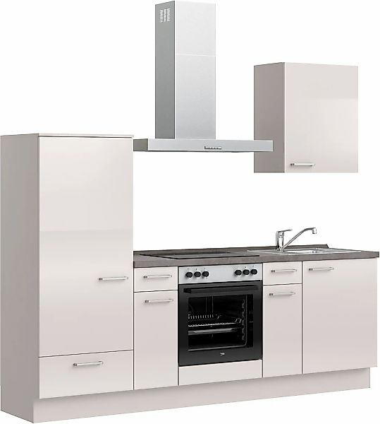 nobilia Küchenzeile ""Flash I"" vormontiert, Ausrichtung wählbar, Breite 24 günstig online kaufen