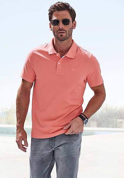 John Devin Poloshirt, mit dezenter- hochwertiger Logostickerei günstig online kaufen