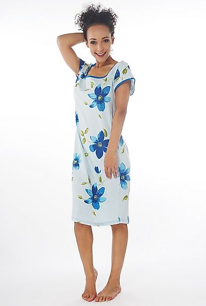 Consult-Tex Nachthemd Damen Nachthemd Bigshirt Sleepshirt DF861 Blumendruck günstig online kaufen