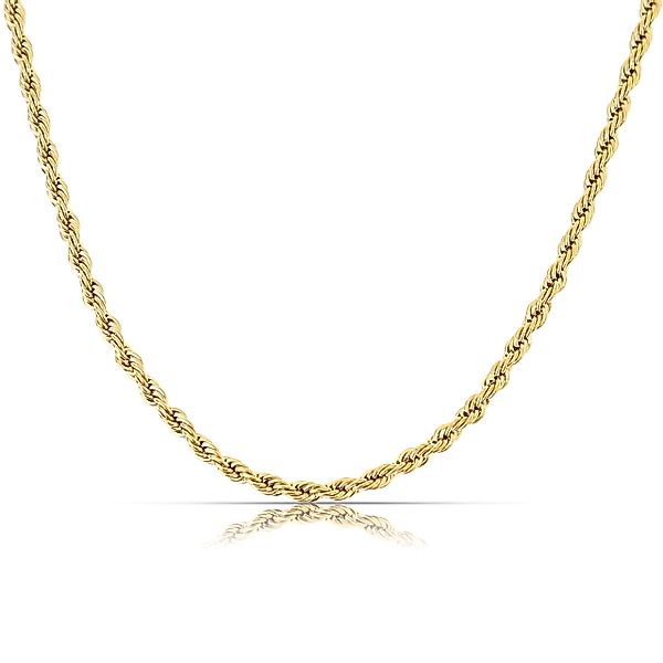 Made by Nami Silberkette Gekordelte Edelstahlkette günstig online kaufen