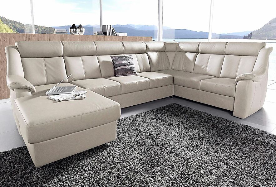 sit&more Wohnlandschaft "Basel U-Form" wahlweise mit Relaxfunktion günstig online kaufen