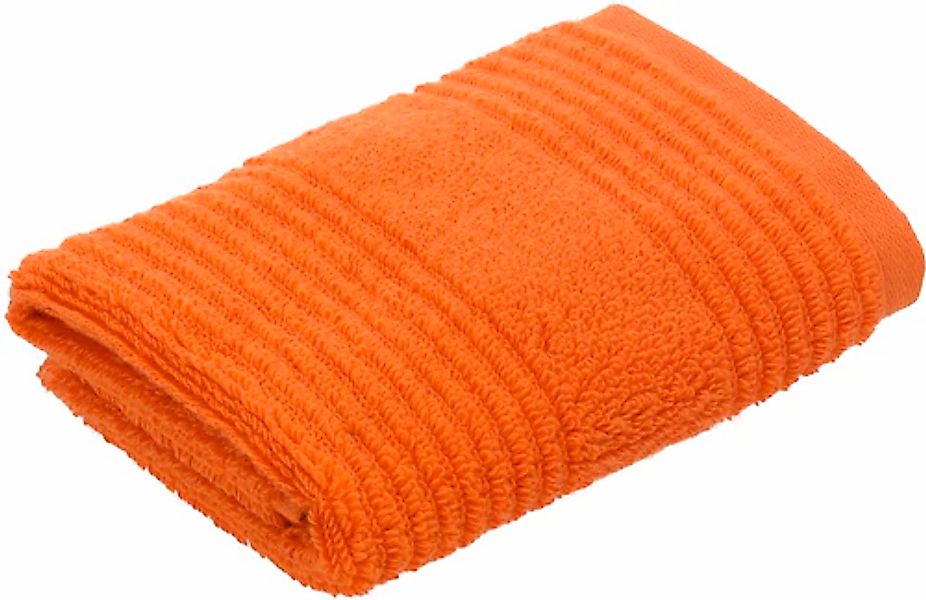 Vossen Waschlappen »Tomorrow«, (3 St.), mit Streifenstruktur günstig online kaufen