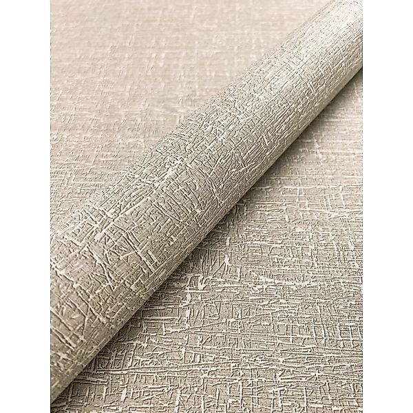 Newroom Vliestapete Kalifa Taupe Unifarbe Modern FSC® günstig online kaufen