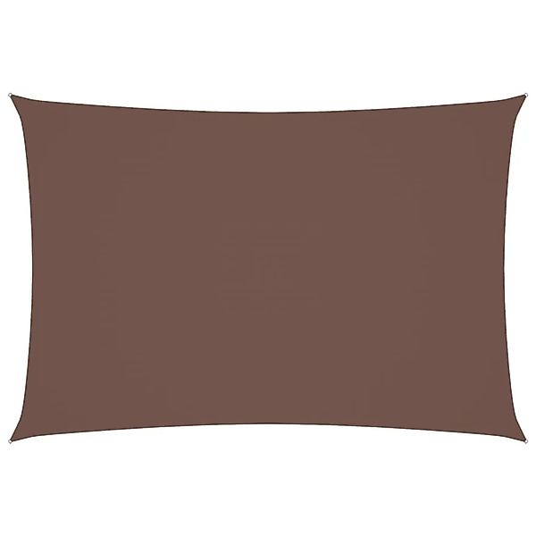 vidaXL Sonnensegel Oxford-Gewebe Rechteckig 3x5 m Braun 135817 günstig online kaufen