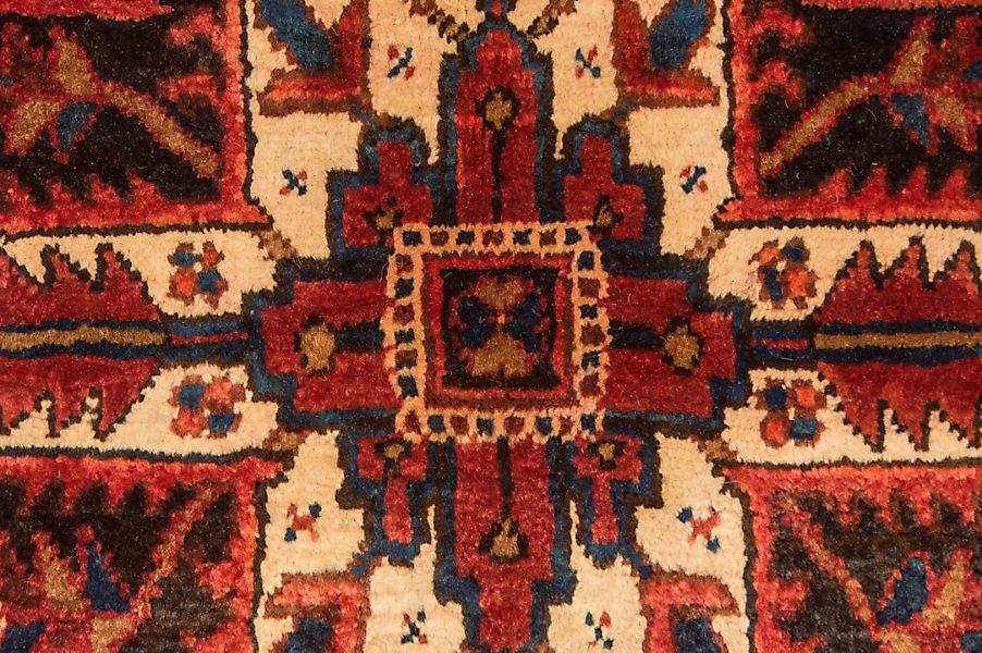 morgenland Wollteppich »Garawan Teppich handgeknüpft blau«, rechteckig günstig online kaufen