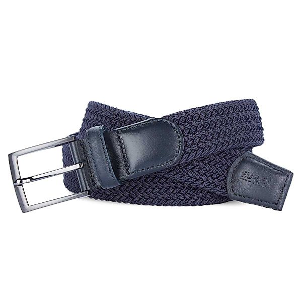 Eurex by Brax Stretch-Gürtel mit Flechtmuster, Überlänge Farbe dunkelblau G günstig online kaufen
