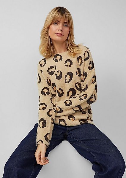 s.Oliver Longpullover Strickpullover Strickpullover in Regular Fit mit weic günstig online kaufen