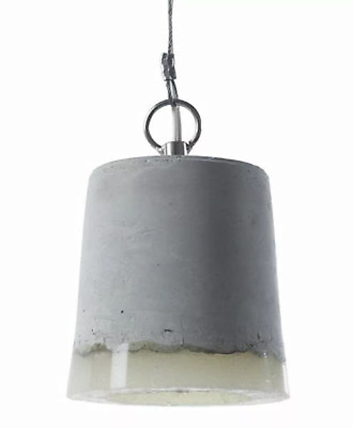 Pendelleuchte Concrete plastikmaterial stein grau / Ø 12 cm - Serax - Grau günstig online kaufen