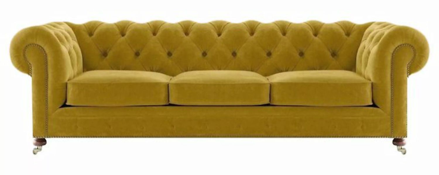 JVmoebel 3-Sitzer Chesterfield Design Luxus Polster Sofa Couch Sitz Dreisit günstig online kaufen