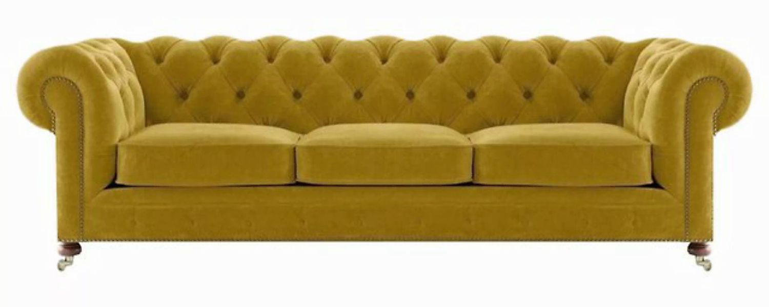 JVmoebel 3-Sitzer Chesterfield Design Luxus Polster Sofa Couch Sitz Dreisit günstig online kaufen