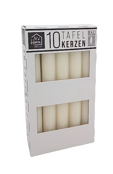 New Home Tafelkerze Tafelkerzen 10er-Set Champagner günstig online kaufen