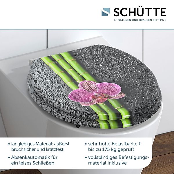 Schütte WC-Sitz Asia, mit Absenkautomatik und günstig online kaufen