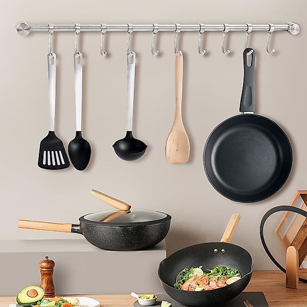 Youyijia Hakenleiste Hakenleiste Küche Wandbehang, (1 günstig online kaufen